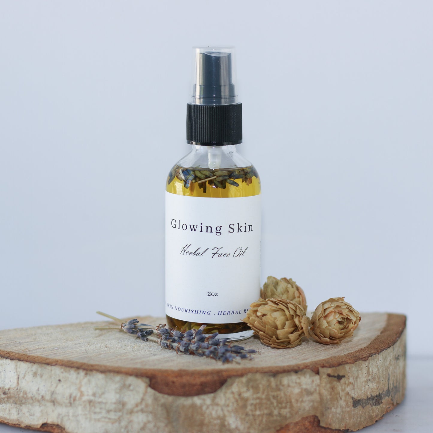 (Face and/or Body) - Glowing Skin Herbal Face Oil