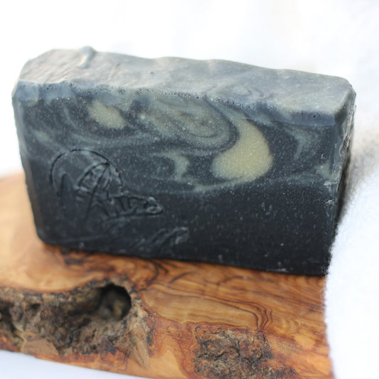 (Body and/or Face) -  Charcoal and Aloe Vera Bar Soap
