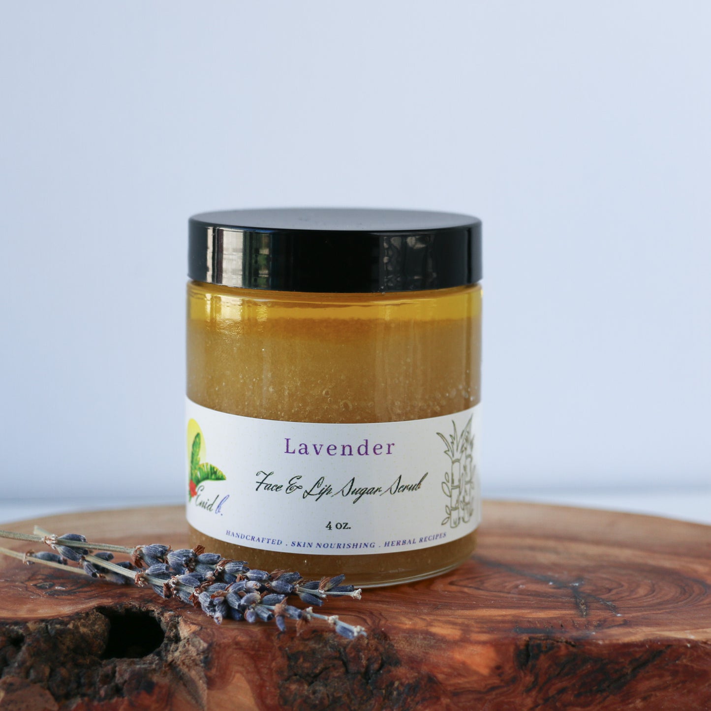 (Scrub) - Lavender Face & Lip Sugar Scrub