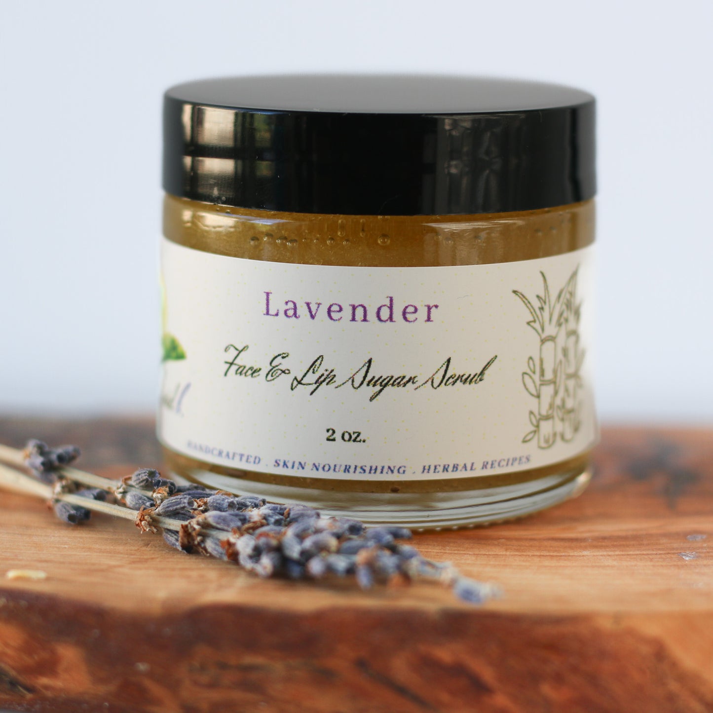 (Scrub) - Lavender Face & Lip Sugar Scrub