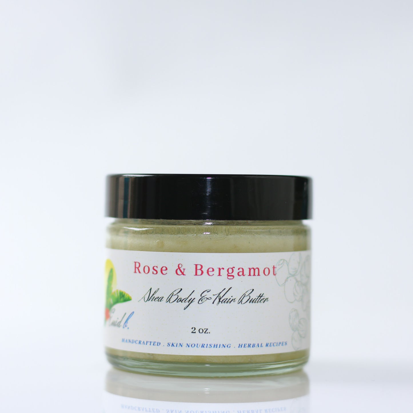(Butter) - Rose and Bergamot Shea Body and Hair Butter