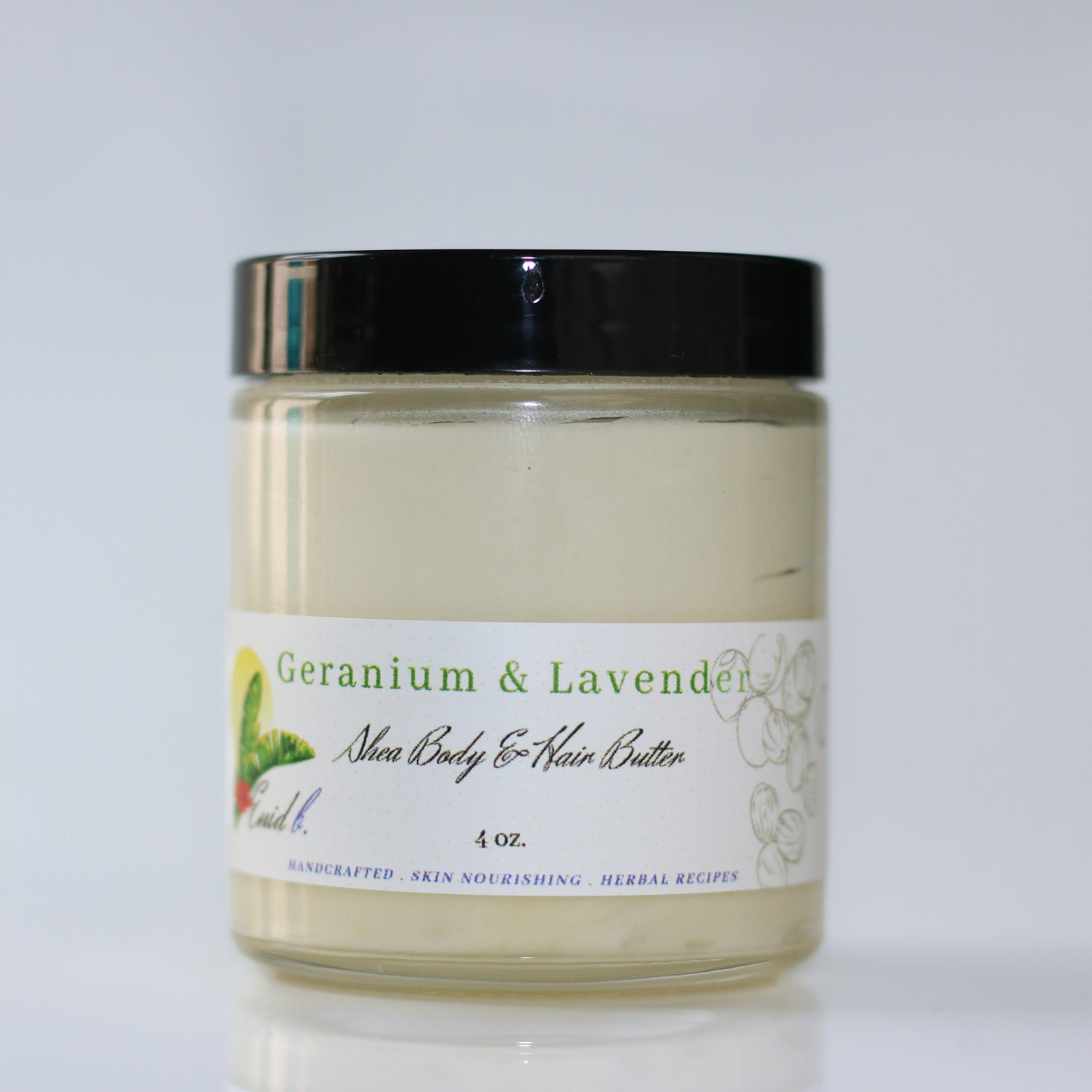 (Butter) - Geranium and Lavender Shea Body and Hair Butter