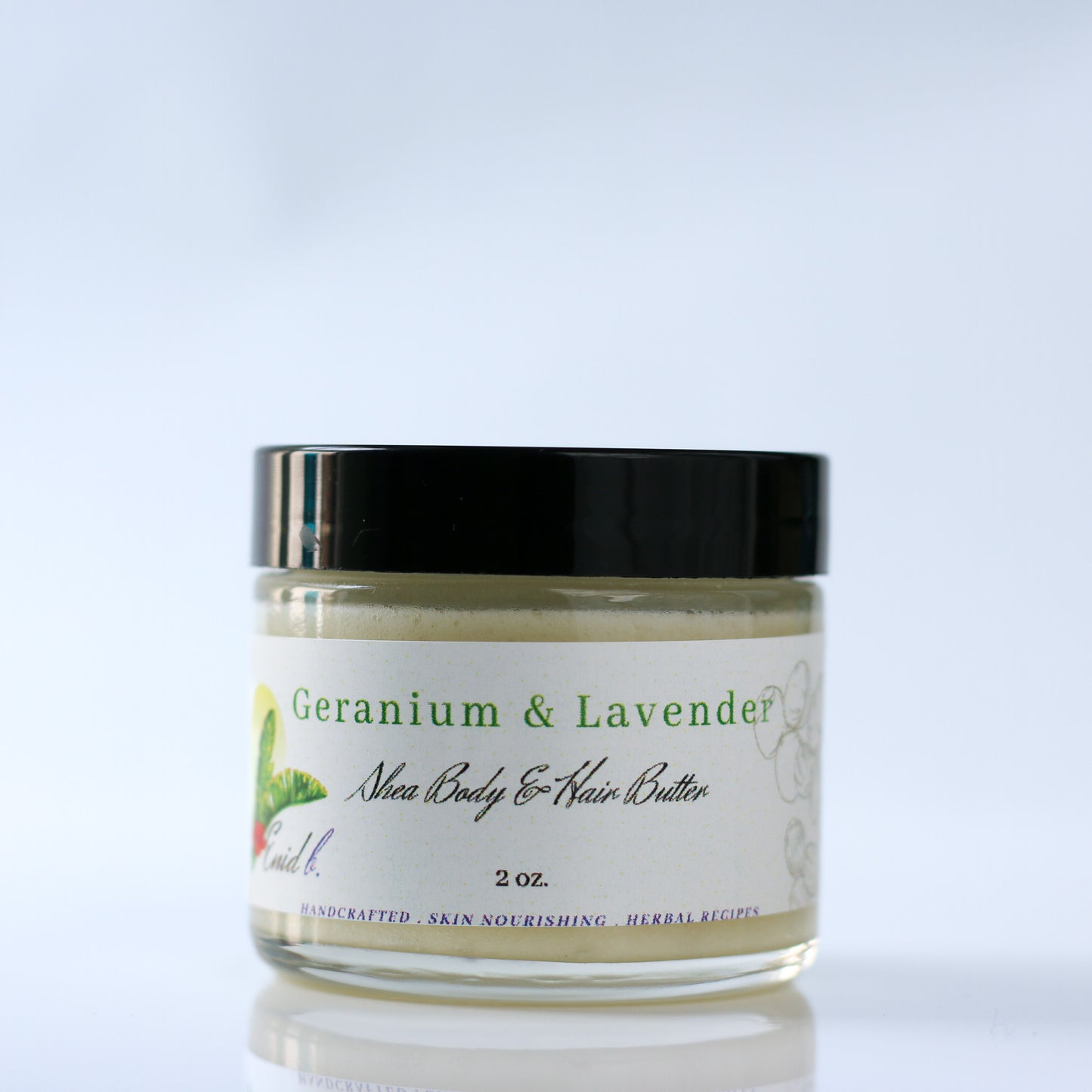 (Butter) - Geranium and Lavender Shea Body and Hair Butter