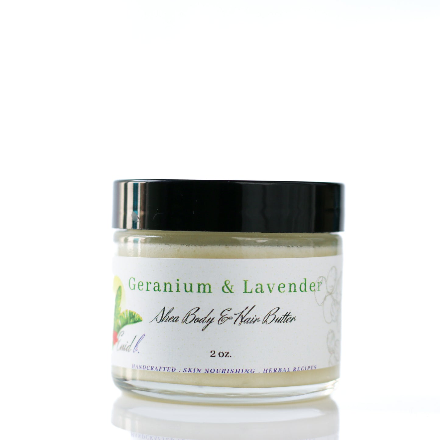 (Butter) - Geranium and Lavender Shea Body and Hair Butter